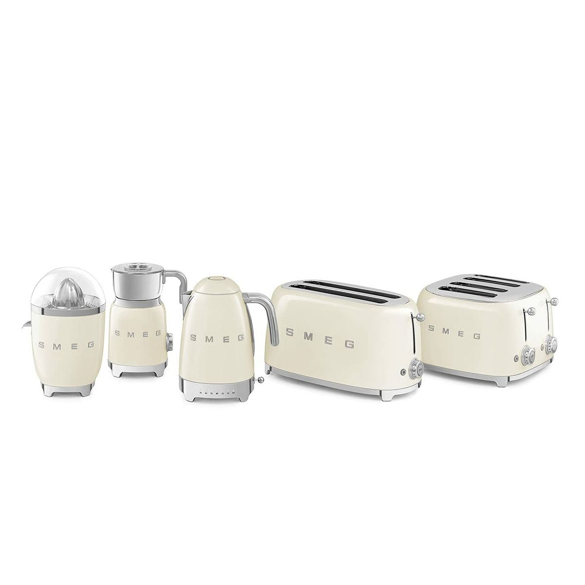 Hervidor Smeg KLF04CREU Crema Plástico 2400 W 1,7 L