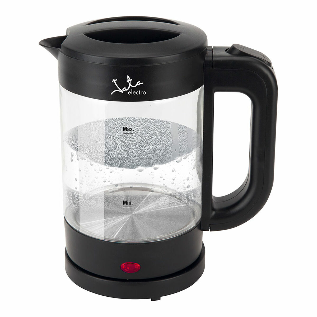 Hervidor JATA 1500 W 1,2 L Transparente Acero Inoxidable Vidrio de Borosilicato