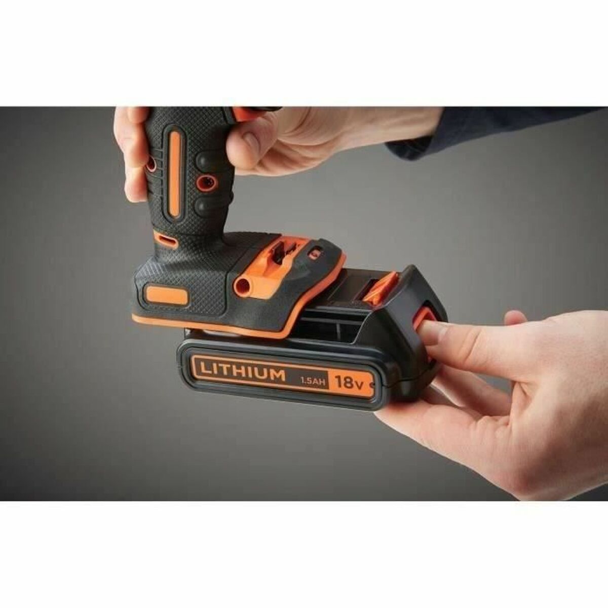 Atornillador eléctrico Black & Decker BDCHD18C2TA-QW 18V