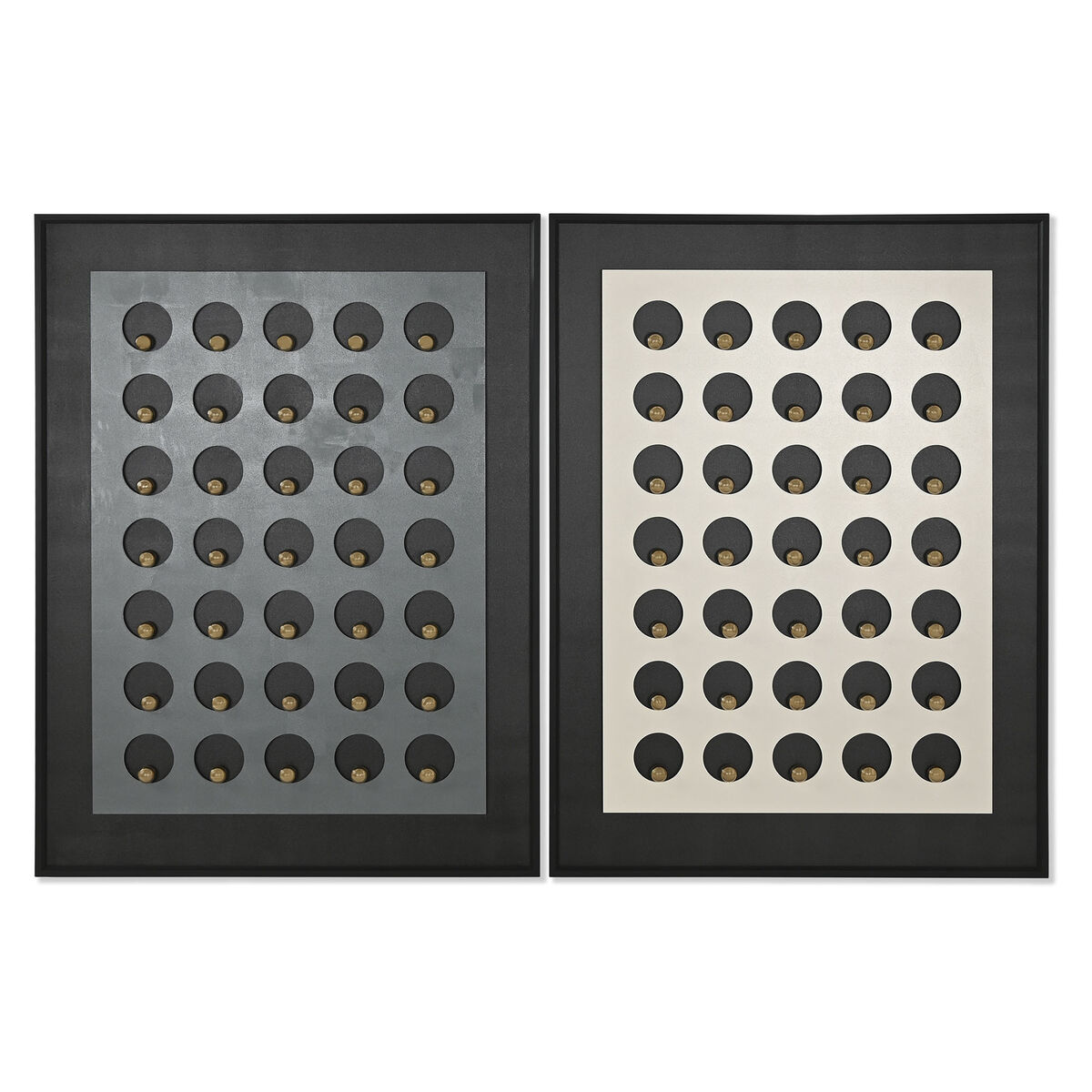 Lienzo Home ESPRIT Poliestireno Lienzo 90 x 3,5 x 120 cm