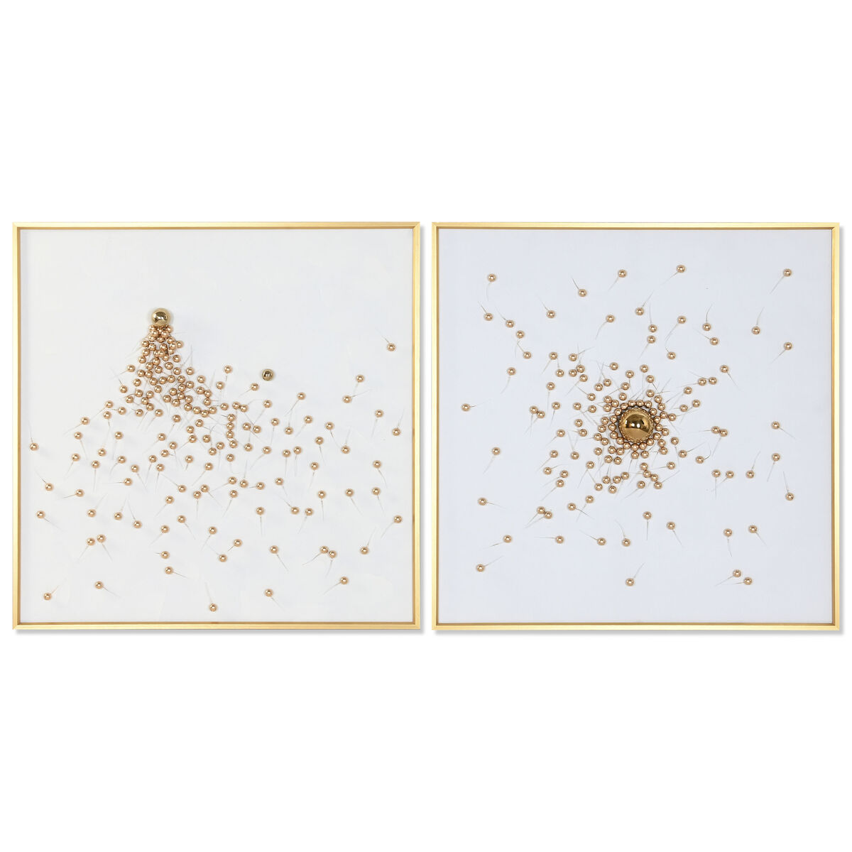 Lienzo Home ESPRIT Poliestireno Lienzo 100 x 3,5 x 100 cm