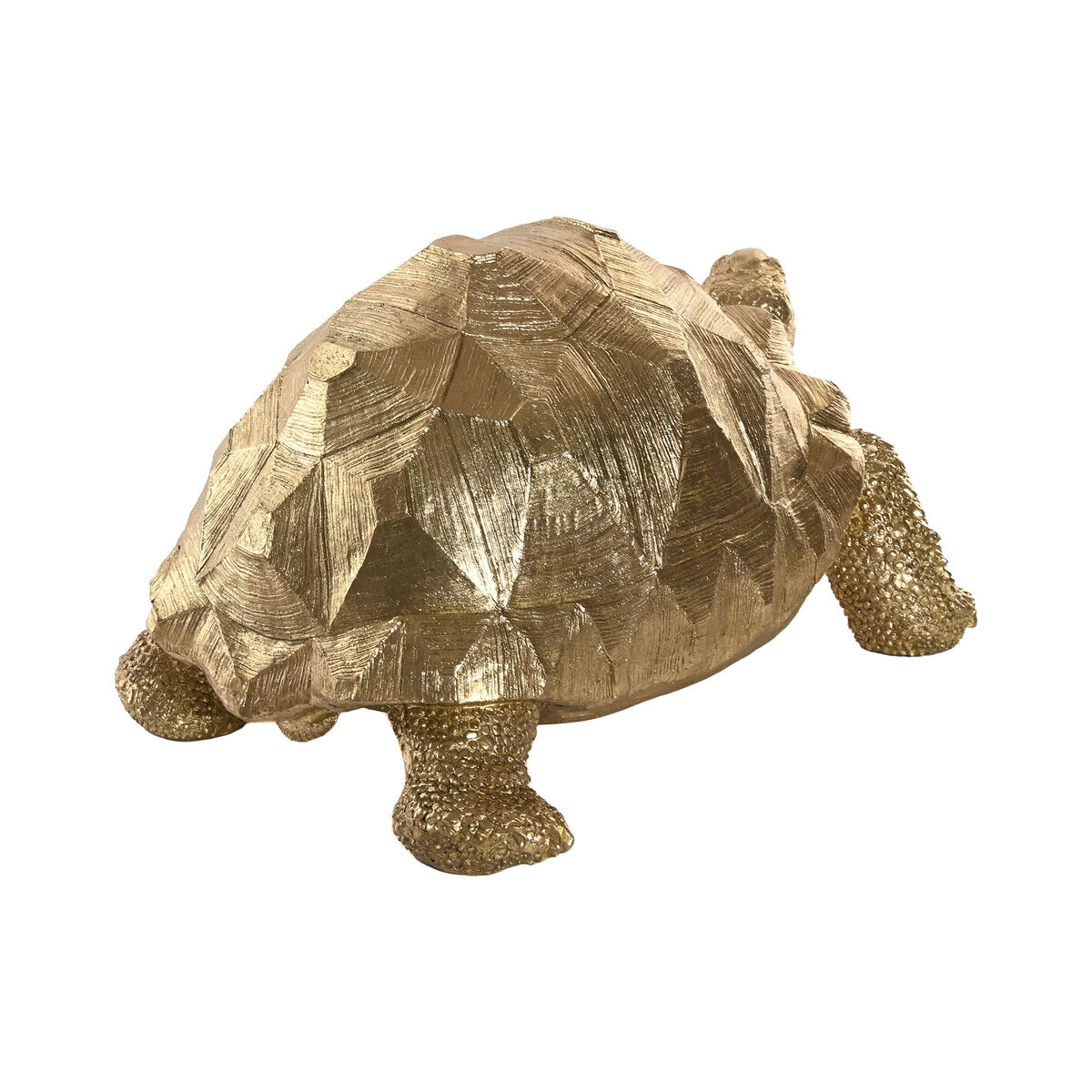 Figura Decorativa Home ESPRIT Dorado Tortuga 58 x 41 x 32 cm
