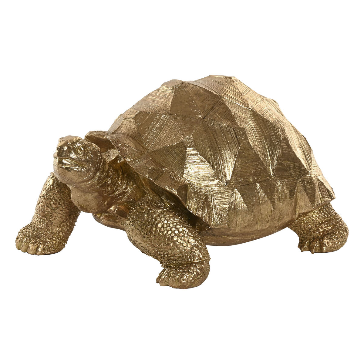 Figura Decorativa Home ESPRIT Dorado Tortuga 58 x 41 x 32 cm
