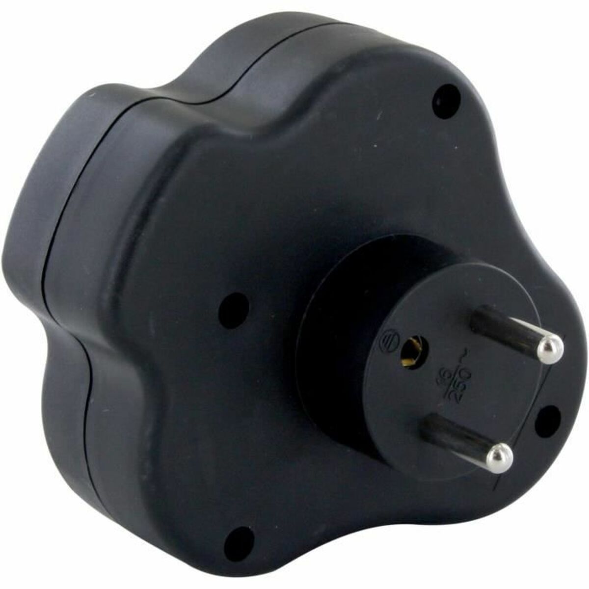 Regleta Enchufes 3 Tomas con Interruptor Chacon Dominó 3x16A