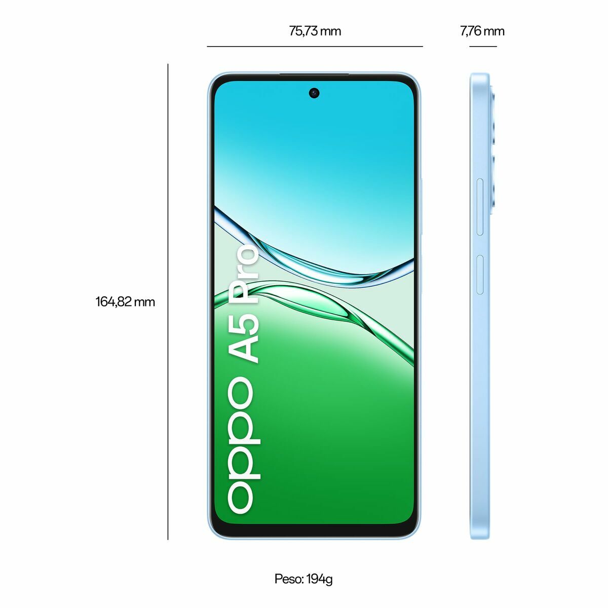 Smartphone Oppo CPH2695 6,67" Octa Core 8 GB RAM 256 GB Azul