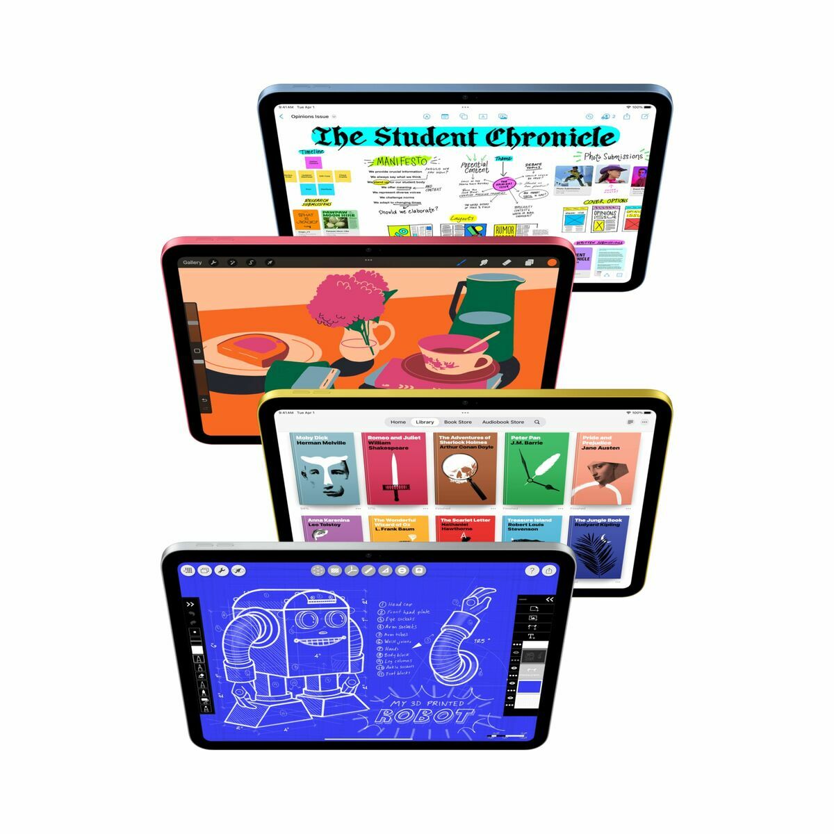 Tablet Apple MD4H4TY/A 11" 256 GB Azul M4