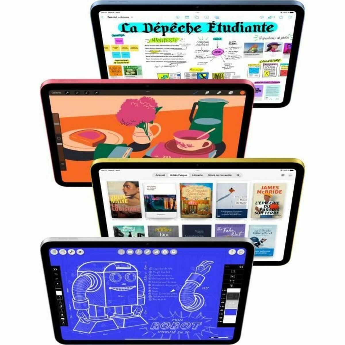 Tablet Apple MD4H4TY/A 11" 256 GB Azul M4