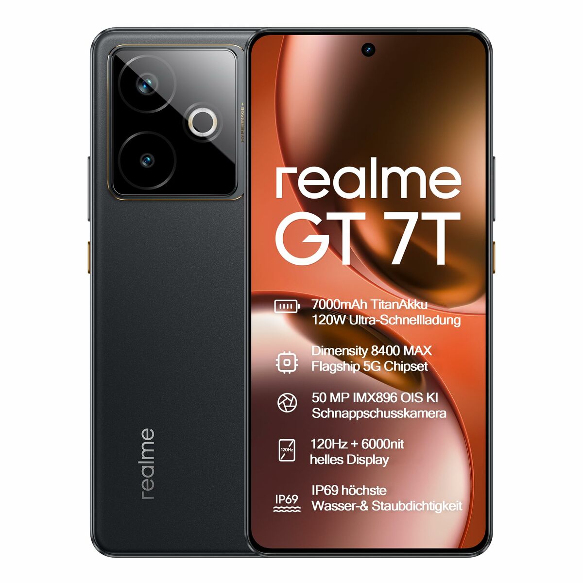 Smartphone Realme 631002003276 6,8" Octa Core 12 GB RAM 512 GB Negro