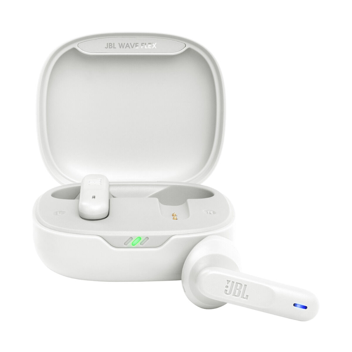 Auriculares Bluetooth con Micrófono JBL JBLWFLEXWHT Blanco