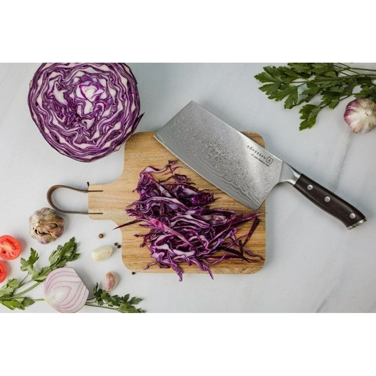 Juego de Cuchillos de Cocina y Soporte Kohersen 72217