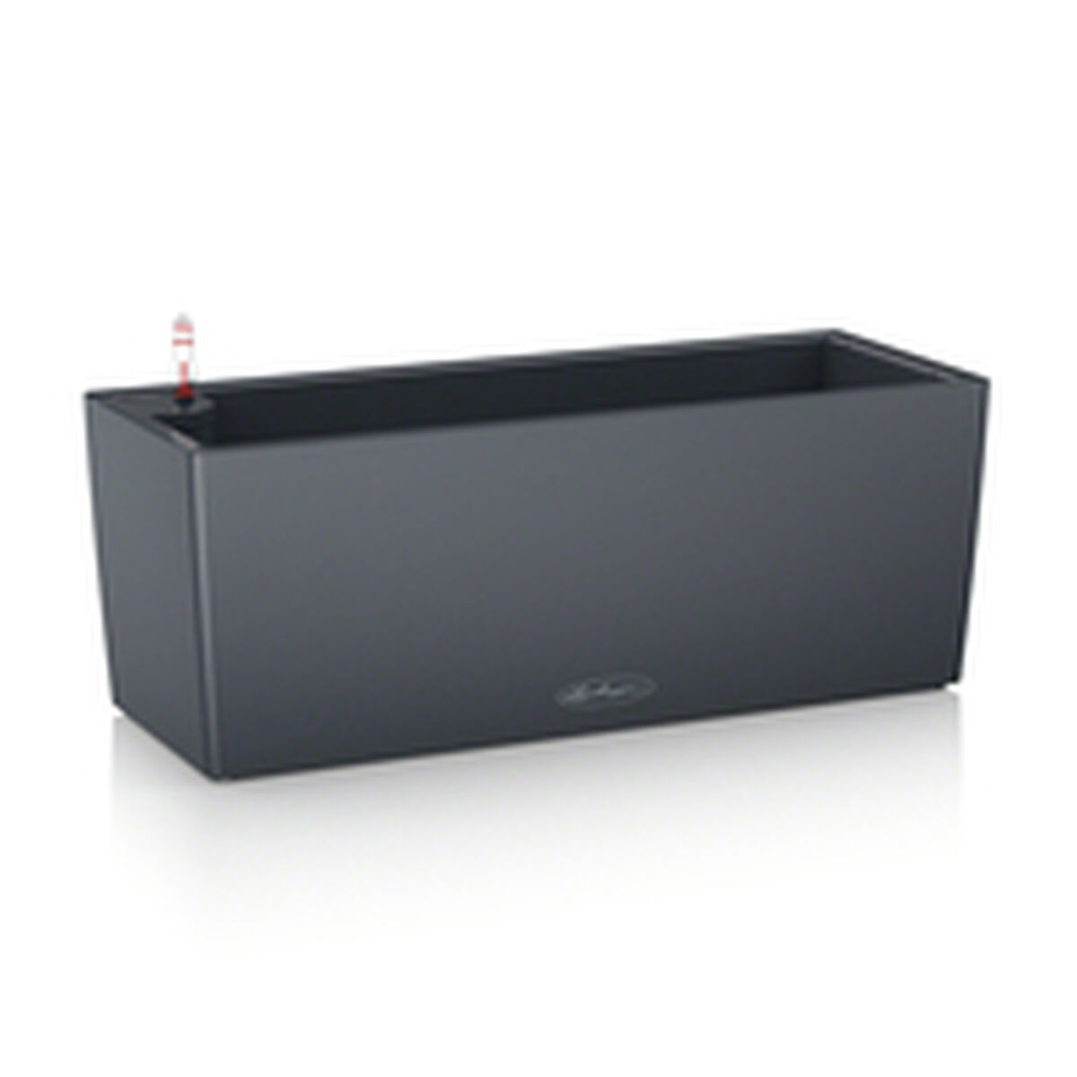 Maceta Lechuza Negro Gris Polipropileno