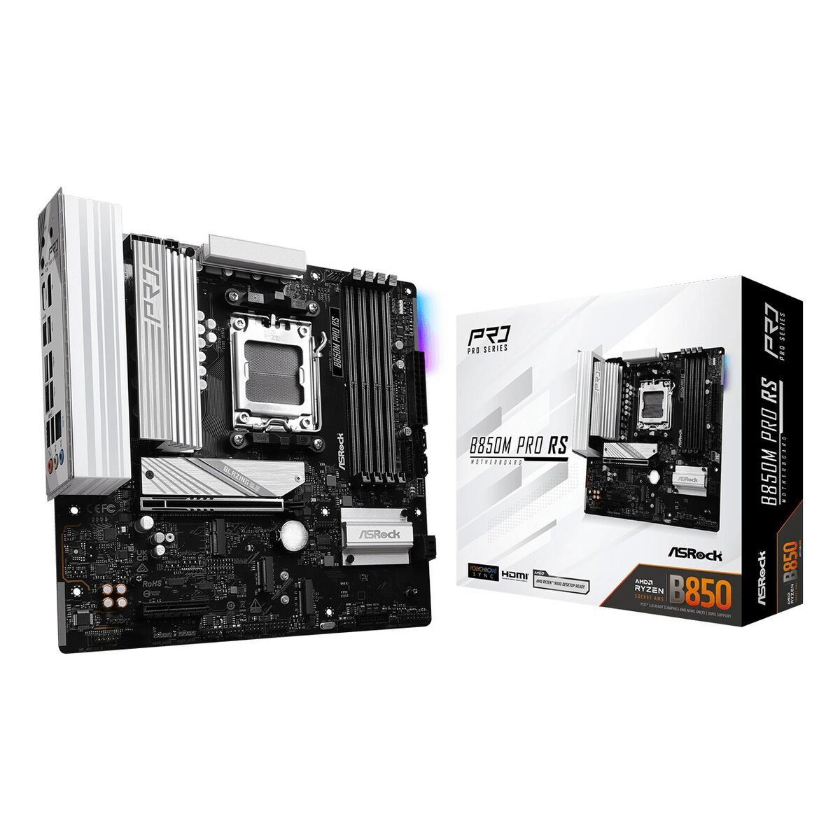 Placa Base ASRock B850M Pro RS AMD AM5