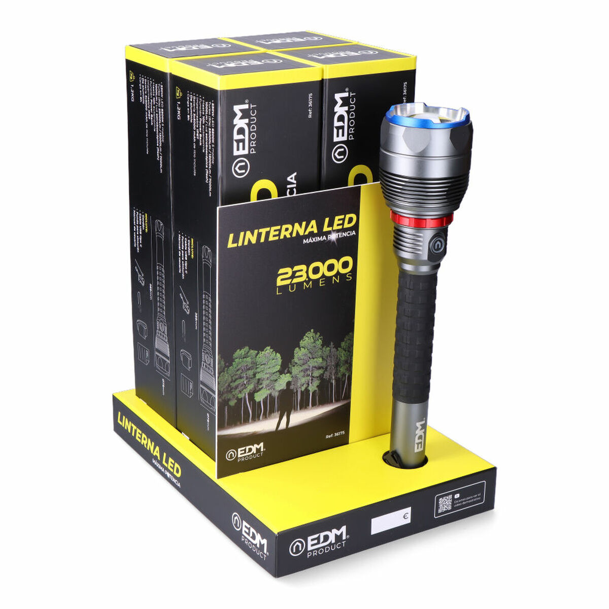 Linterna EDM 36175 23000 Lm De largo alcance