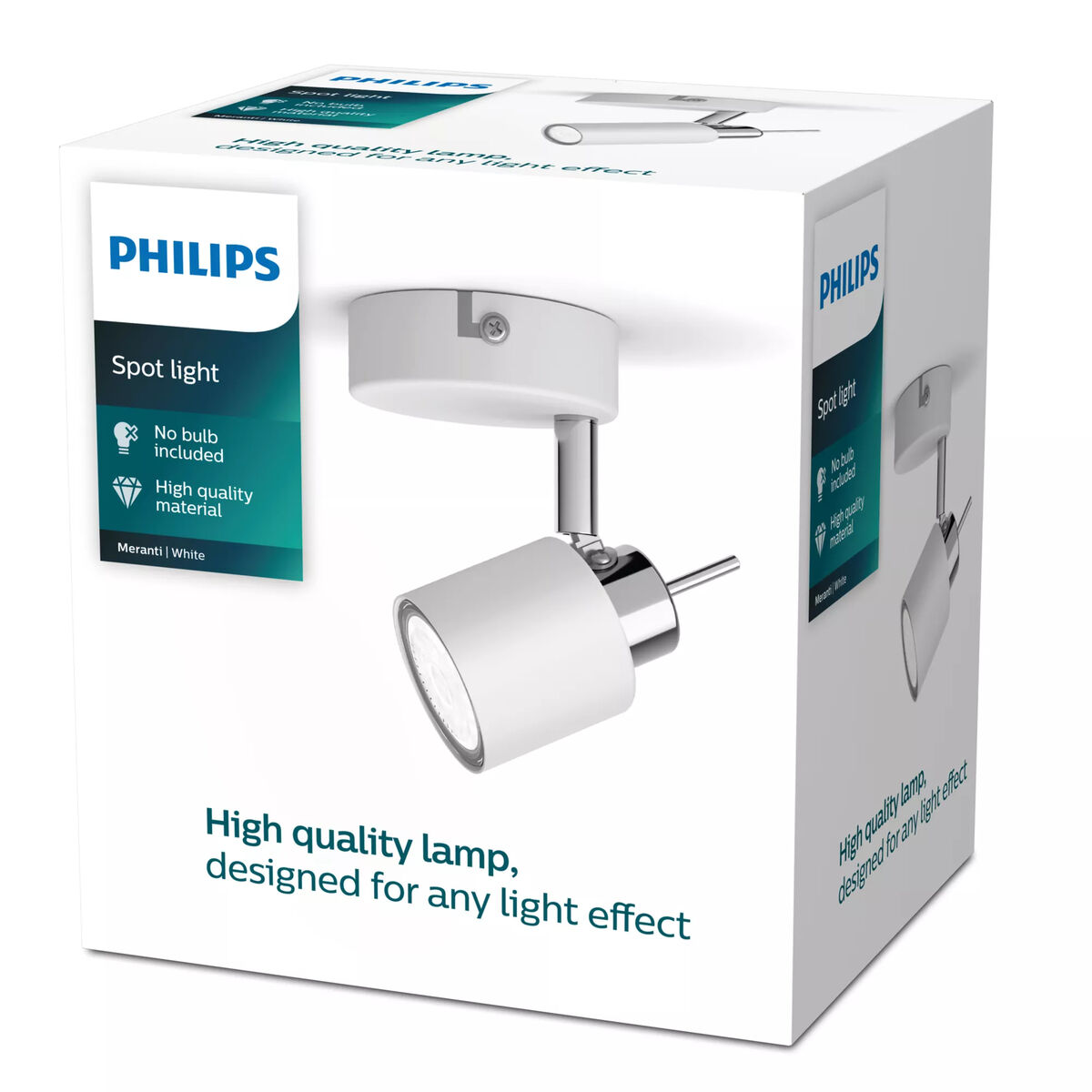 Foco Philips meranti Blanco GU10 8 x 15,5 x 8 cm