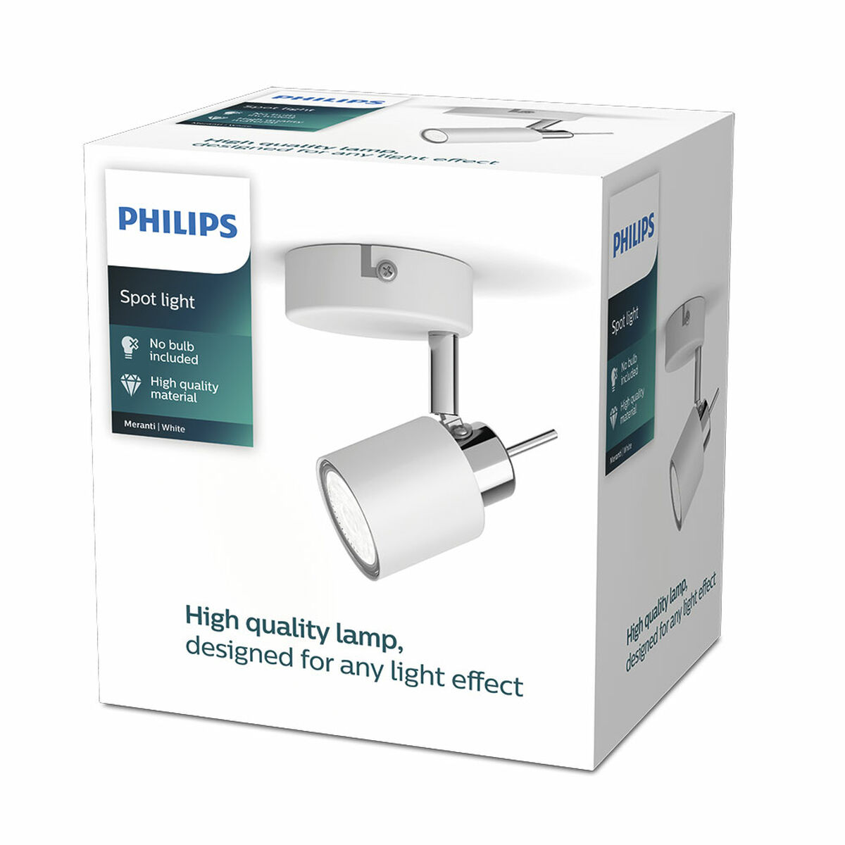 Foco Philips meranti Blanco GU10 8 x 15,5 x 8 cm