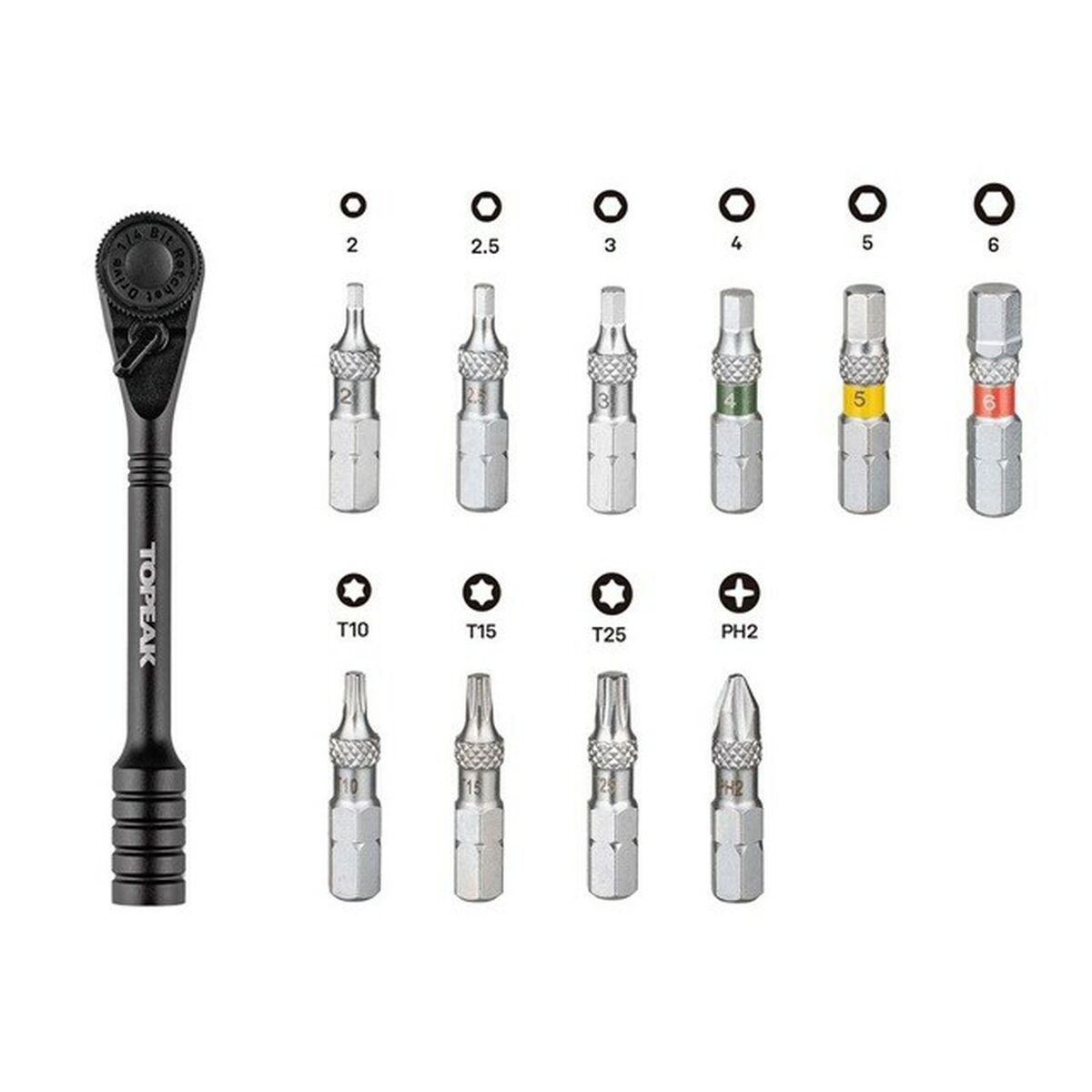 Kit de reparación Topeak T-TT2628