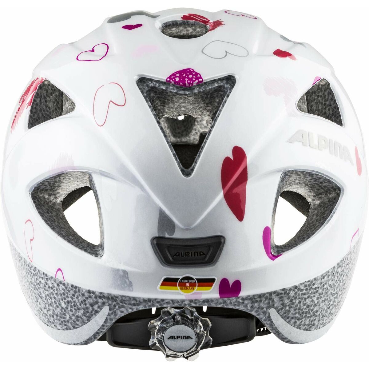 Casco de Ciclismo para Adultos Alpina A9711211 Blanco Estampado