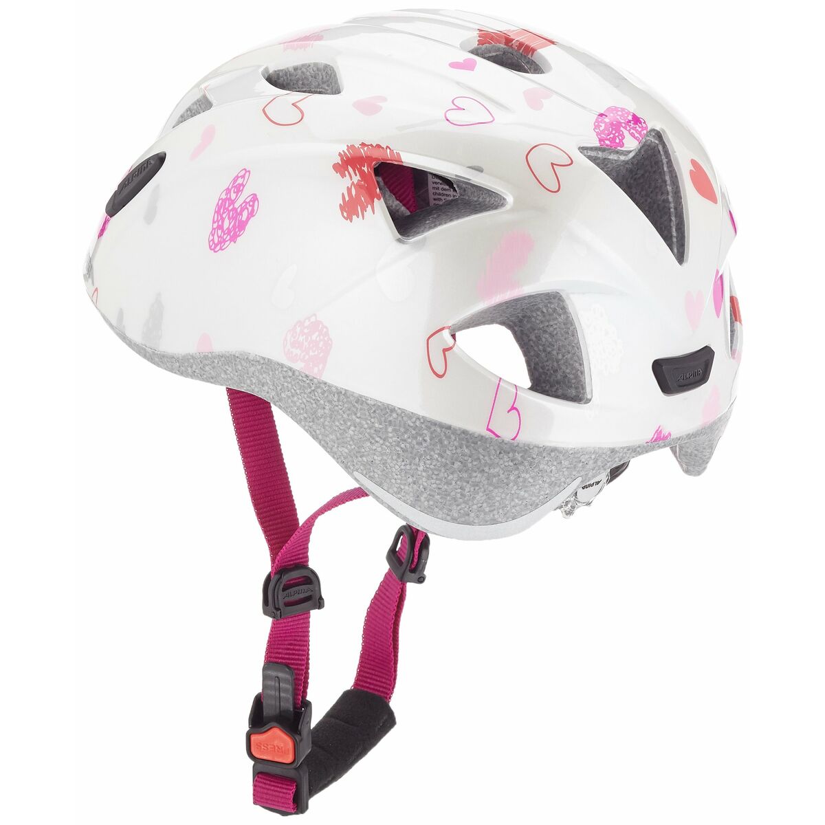 Casco de Ciclismo para Adultos Alpina A9711211 Blanco Estampado