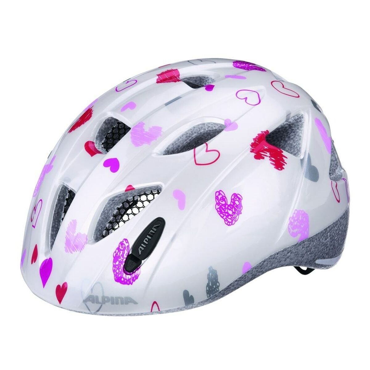 Casco de Ciclismo para Adultos Alpina A9711211 Blanco Estampado