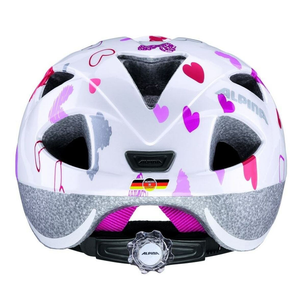 Casco de Ciclismo para Adultos Alpina A9711211 Blanco Estampado