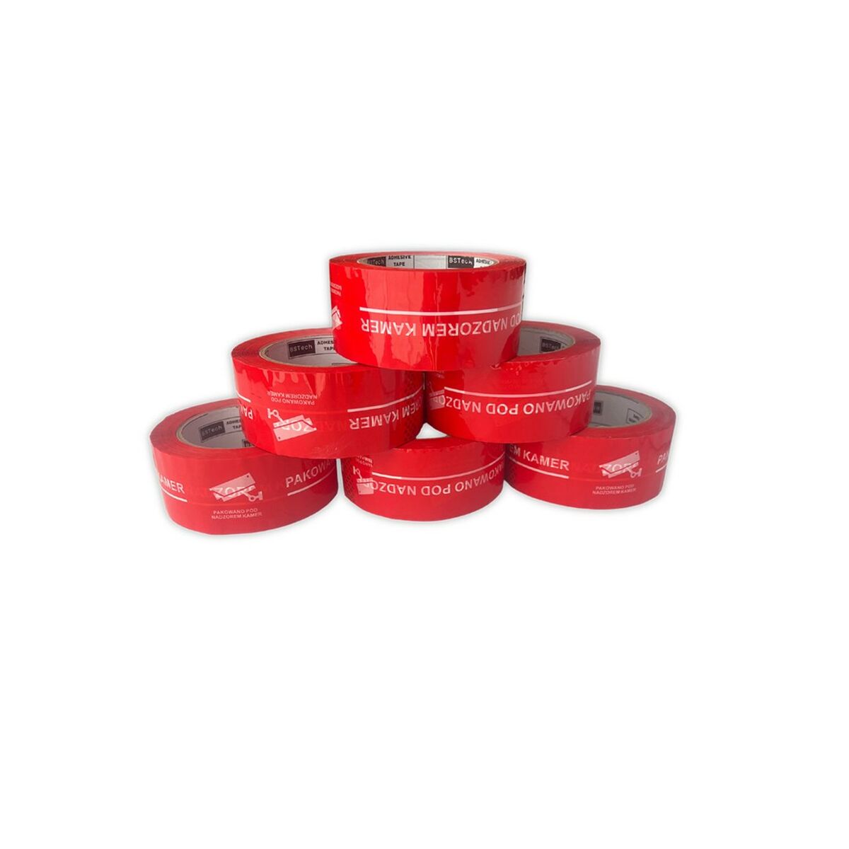 Cinta Adhesiva taśma "Pakowane pod nadzorem ka