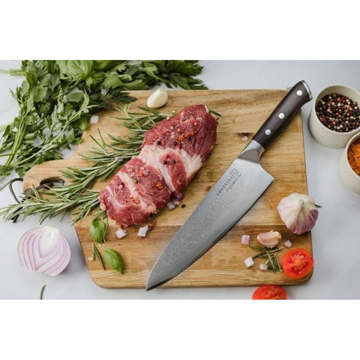 Juego de Cuchillos de Cocina y Soporte Kohersen 72215