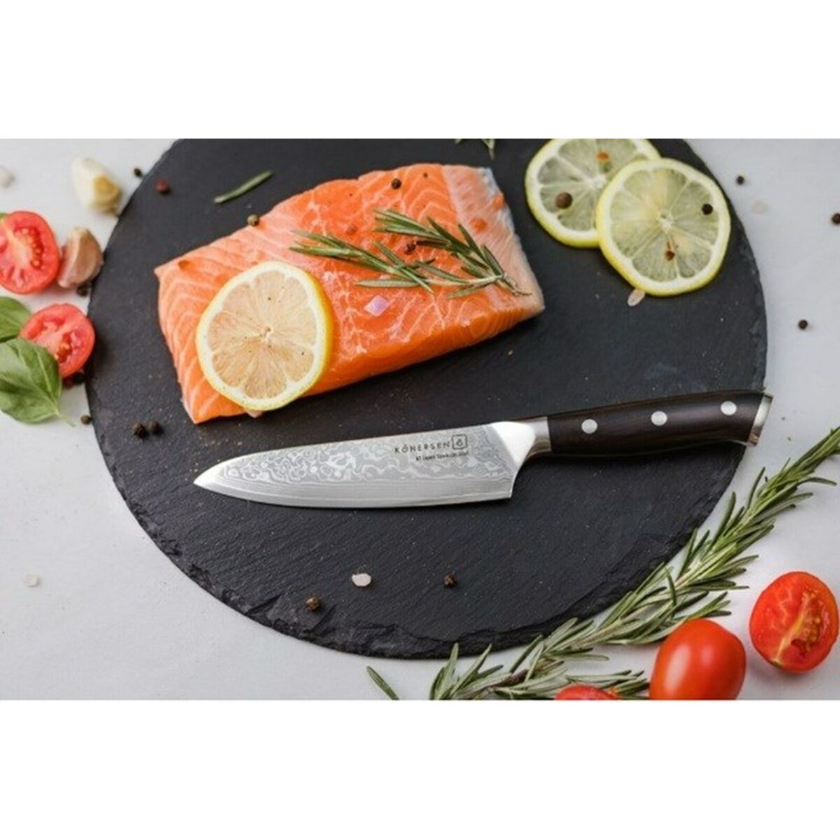 Juego de Cuchillos de Cocina y Soporte Kohersen 72215