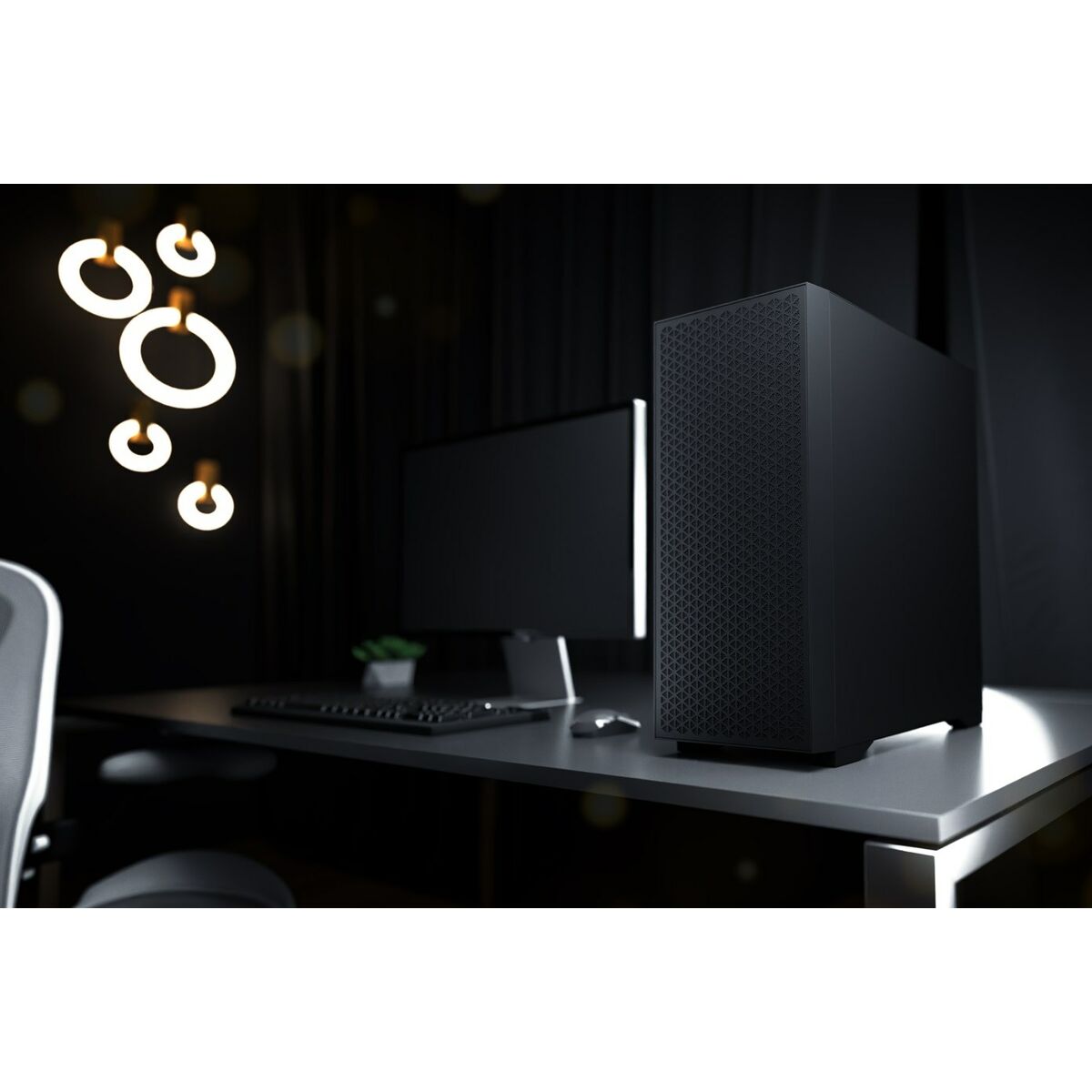 Caja Semitorre ATX Logic AT-DART-PRO-SOLI-10 Negro