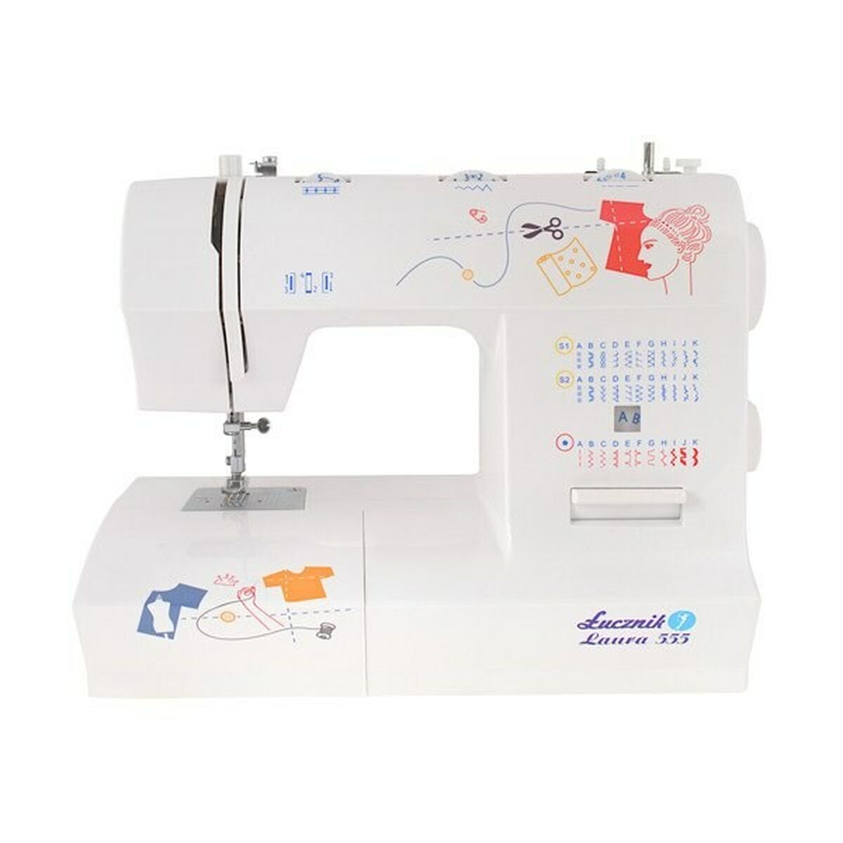 Máquina de Coser Łucznik Laura 555