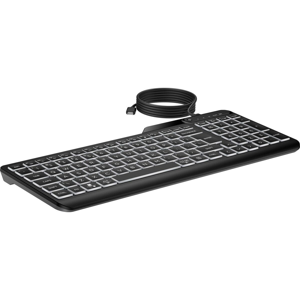 Teclado HP 7N7C0AA#ABB Negro QWERTY