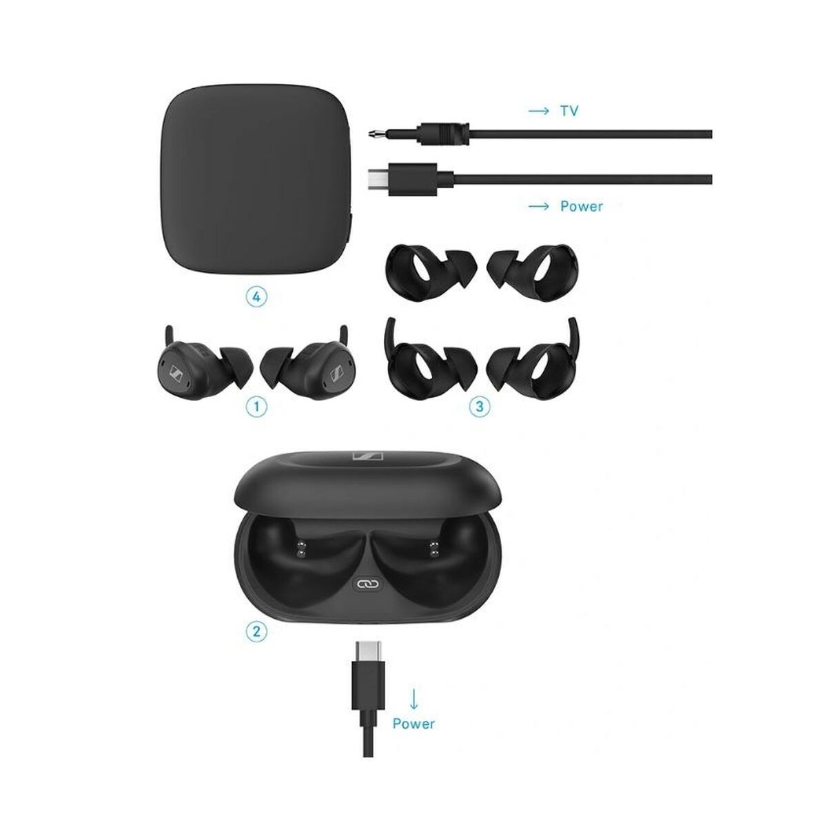 Cámara de fotos Sennheiser 119-3011-0610