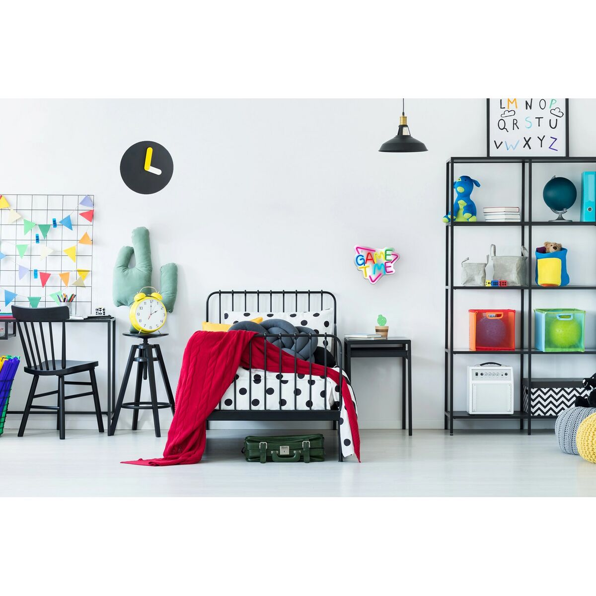 Letrero Neón Activejet AJE-NEON GAME TIME Multicolor 80 (1 Pieza)