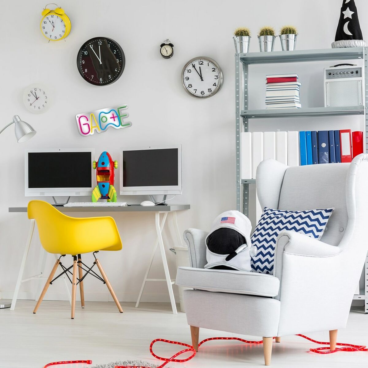 Letrero Neón Activejet AJE-NEON GAME Multicolor 80 (1 Pieza)