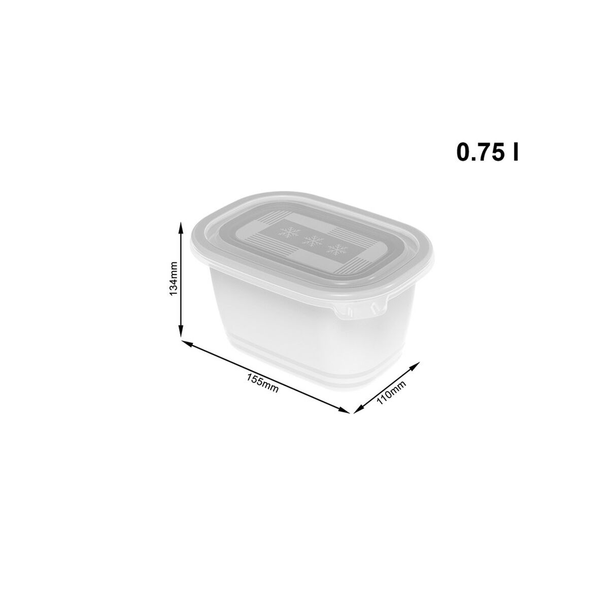 Comedero para Gato Rotho Transparente