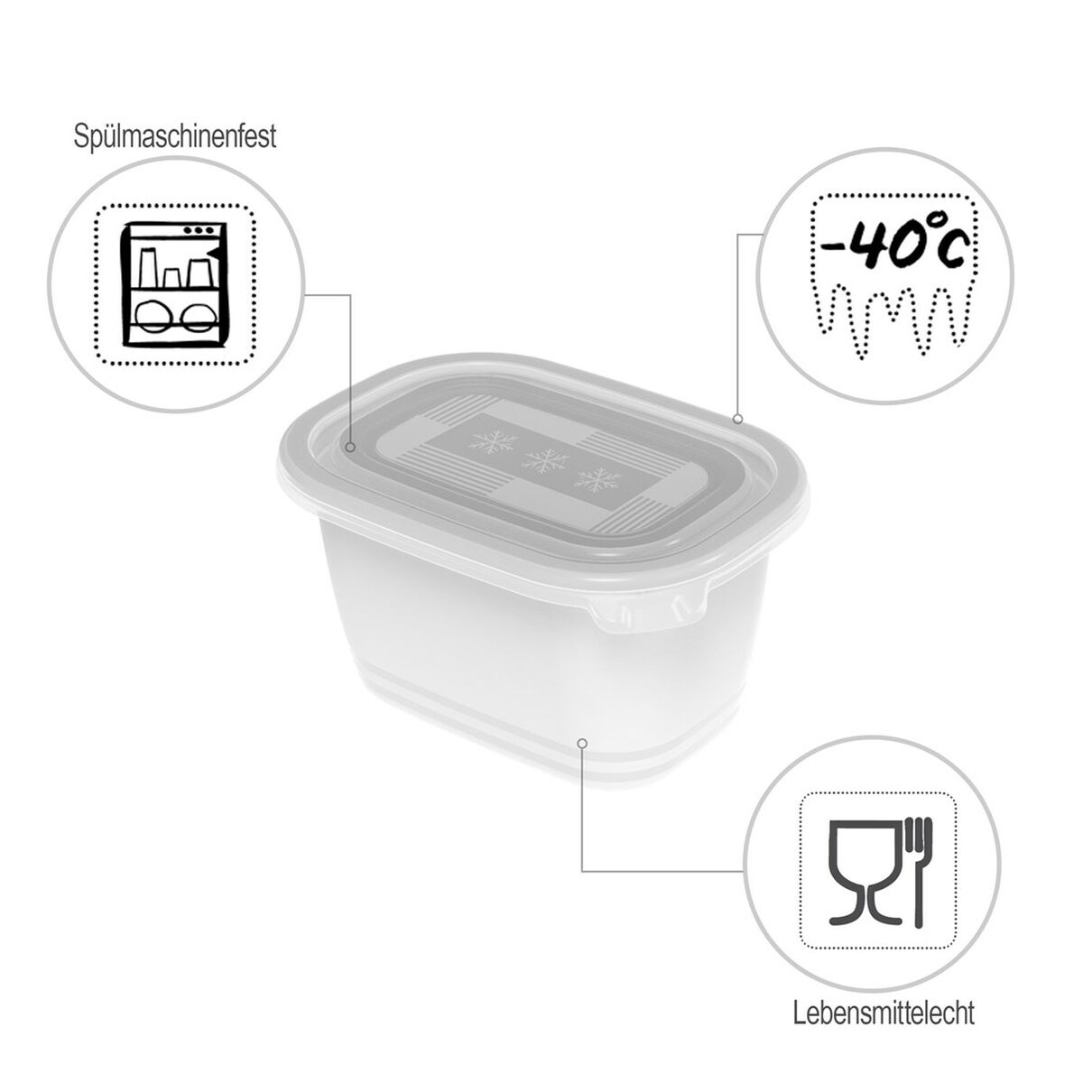 Comedero para Gato Rotho Transparente