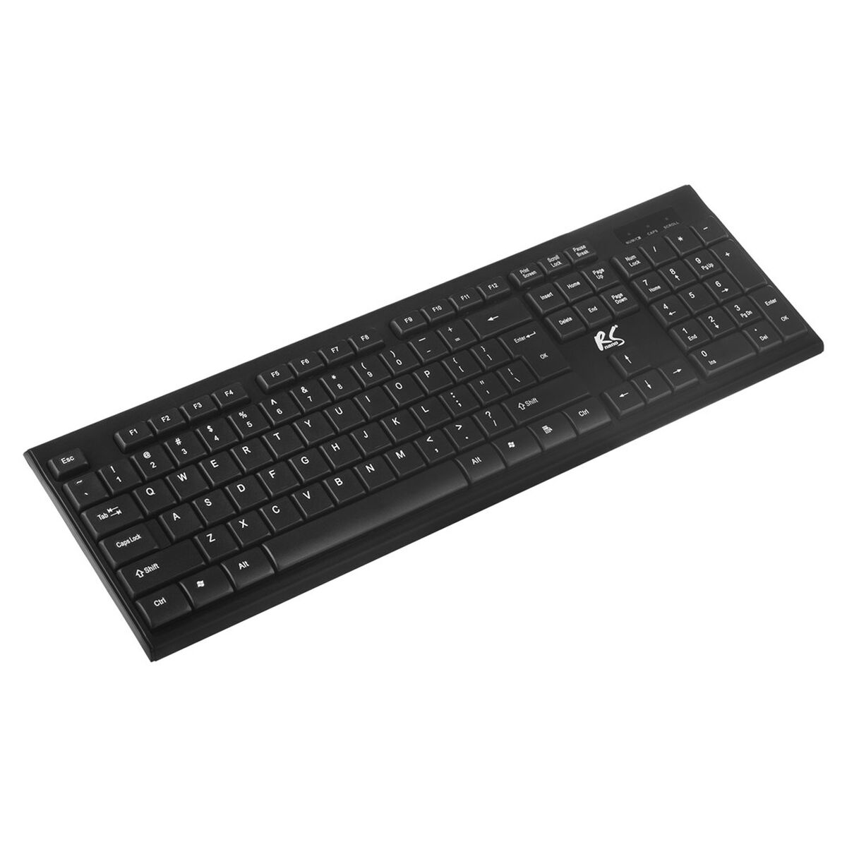 Teclado y Ratón Nano RS RS580 Negro