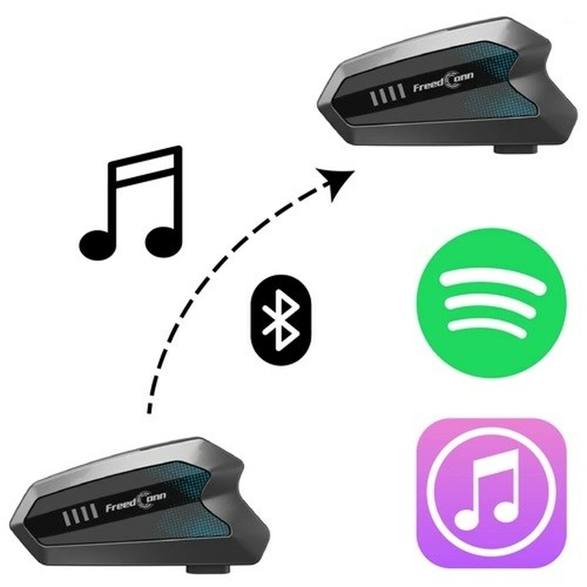 Auriculares Freedconn HERO V2 EU Negro