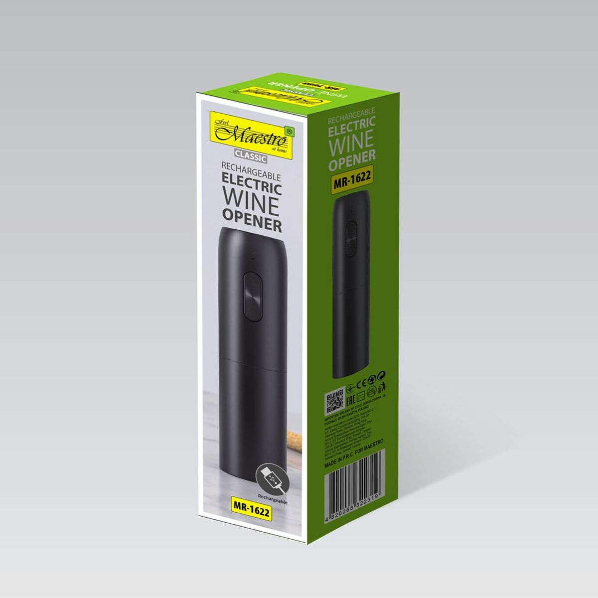 Juego de Cuchillos de Cocina y Soporte Feel Maestro MR-1622