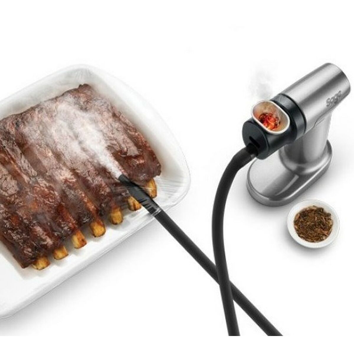 Juego de Cuchillos de Cocina y Soporte Sage SSM600SIL0NEU1