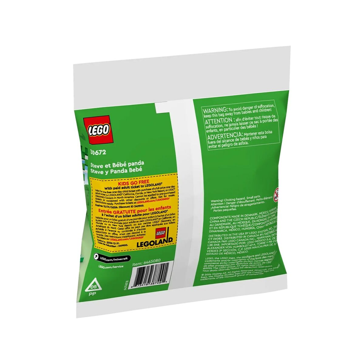 Juego de Construcción Lego 30672