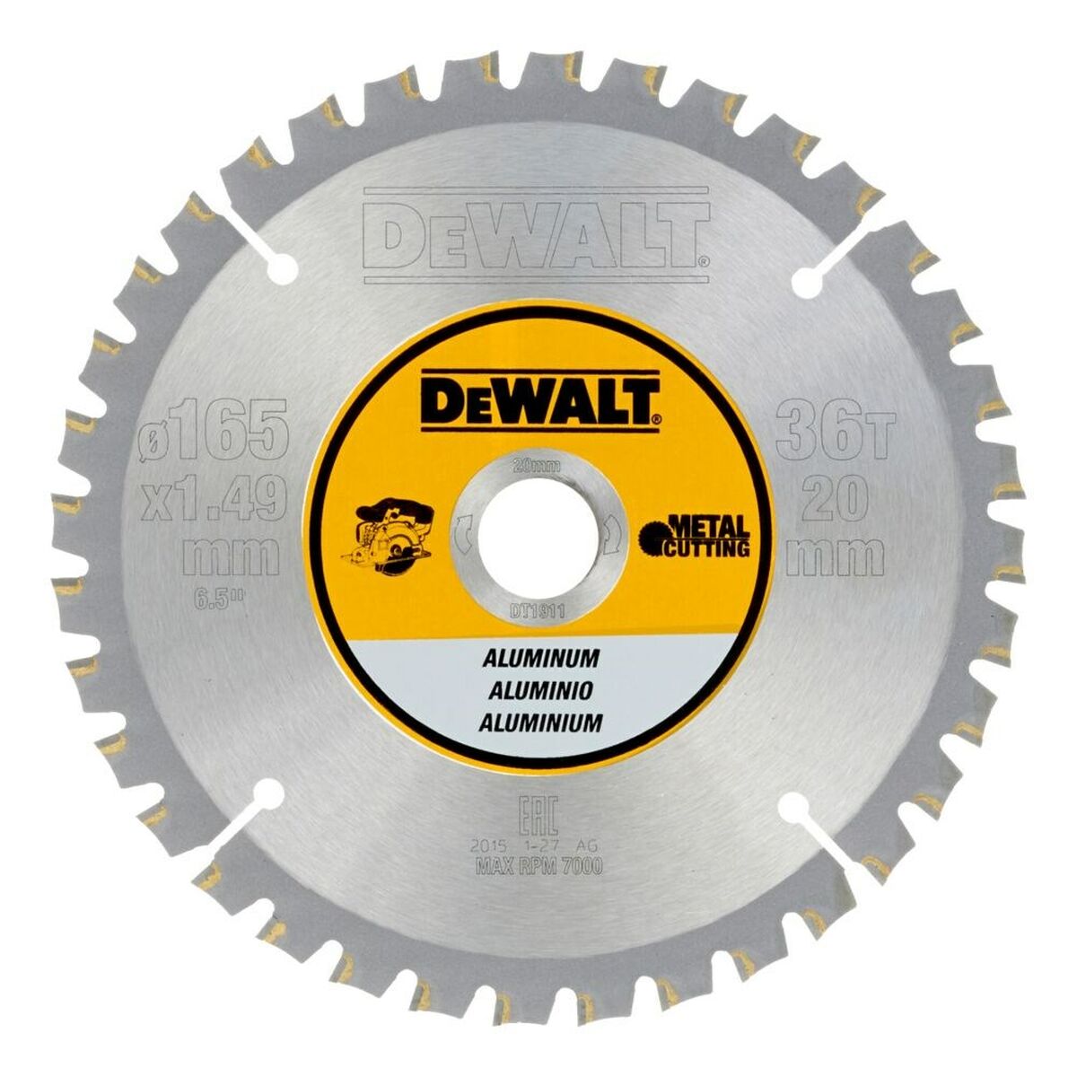 Disco de corte Dewalt DT1911