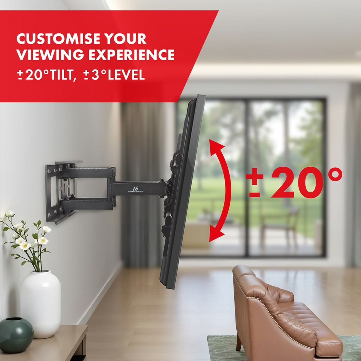 Soporte de Mesa para Pantalla MacLean MC-789