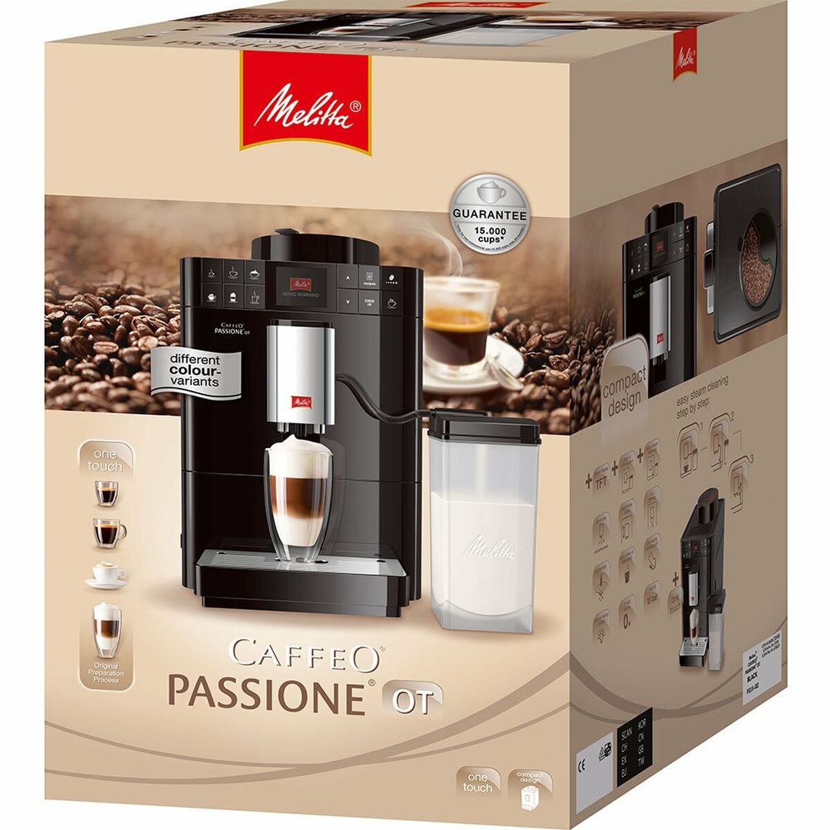 Cafetera Express Melitta PASSIONE OT F53/1-101 1450 W 1,2 L