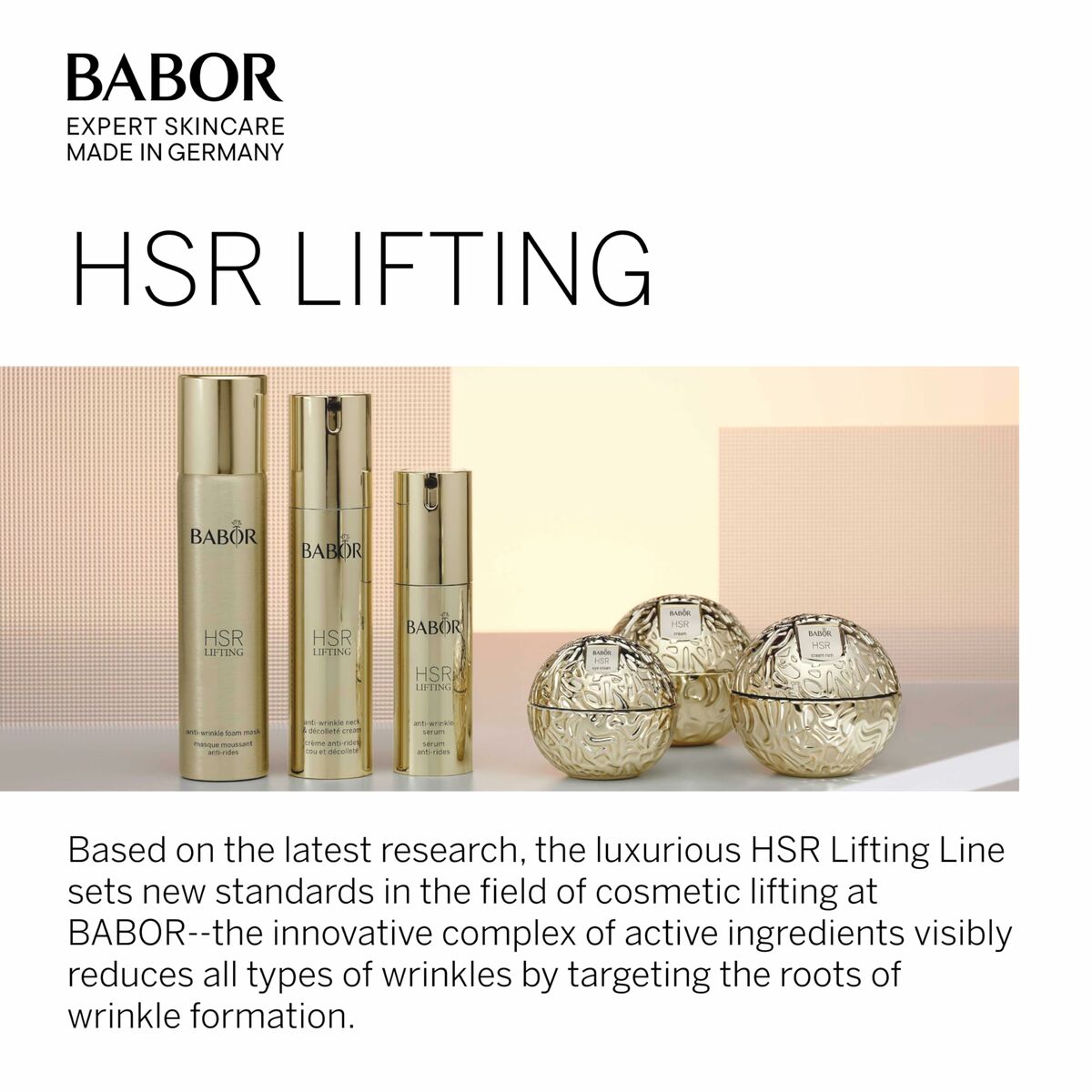 Crema Antiarrugas Babor Hsr Lifting 30 ml