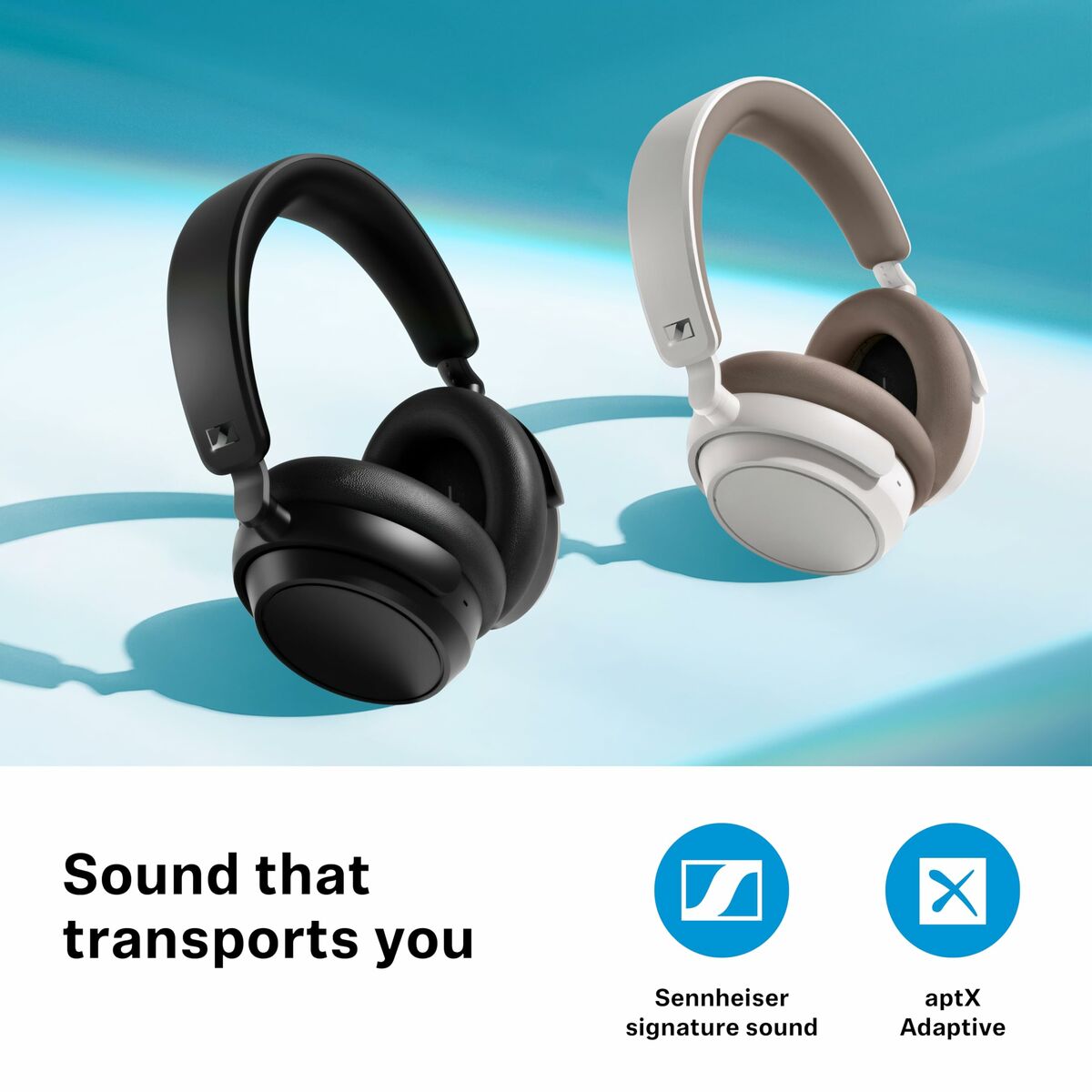 Auriculares con Micrófono Sennheiser AccentumPlus Blanco