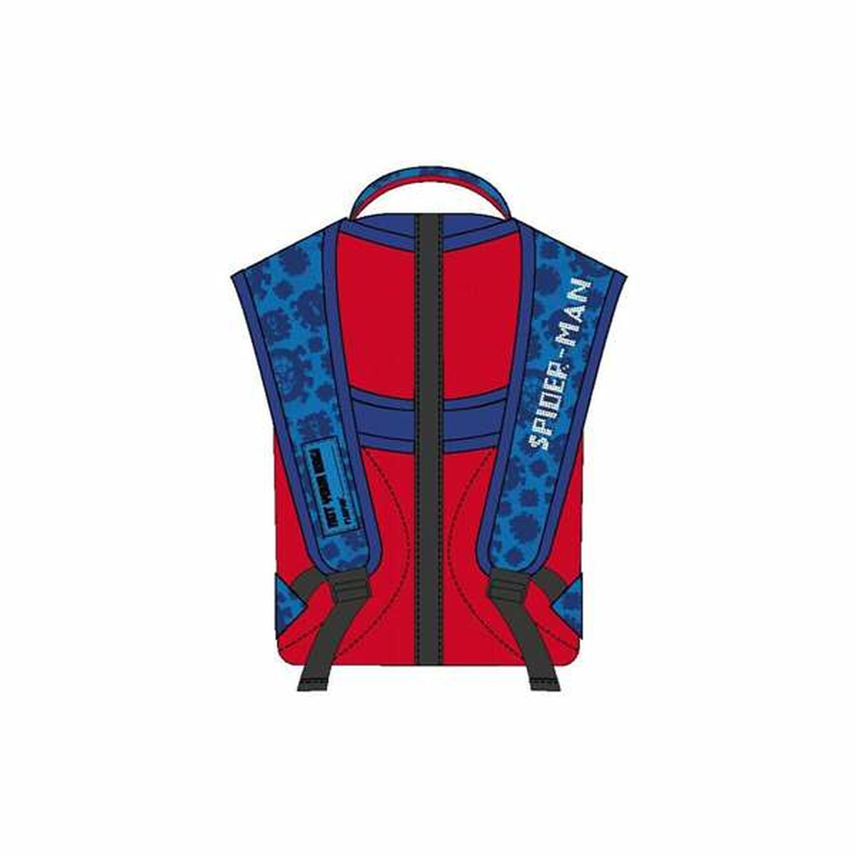 Mochila Escolar Spider-Man Rojo 41 cm