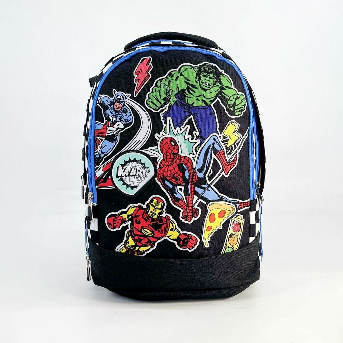 Mochila Escolar The Avengers Negro 41 cm