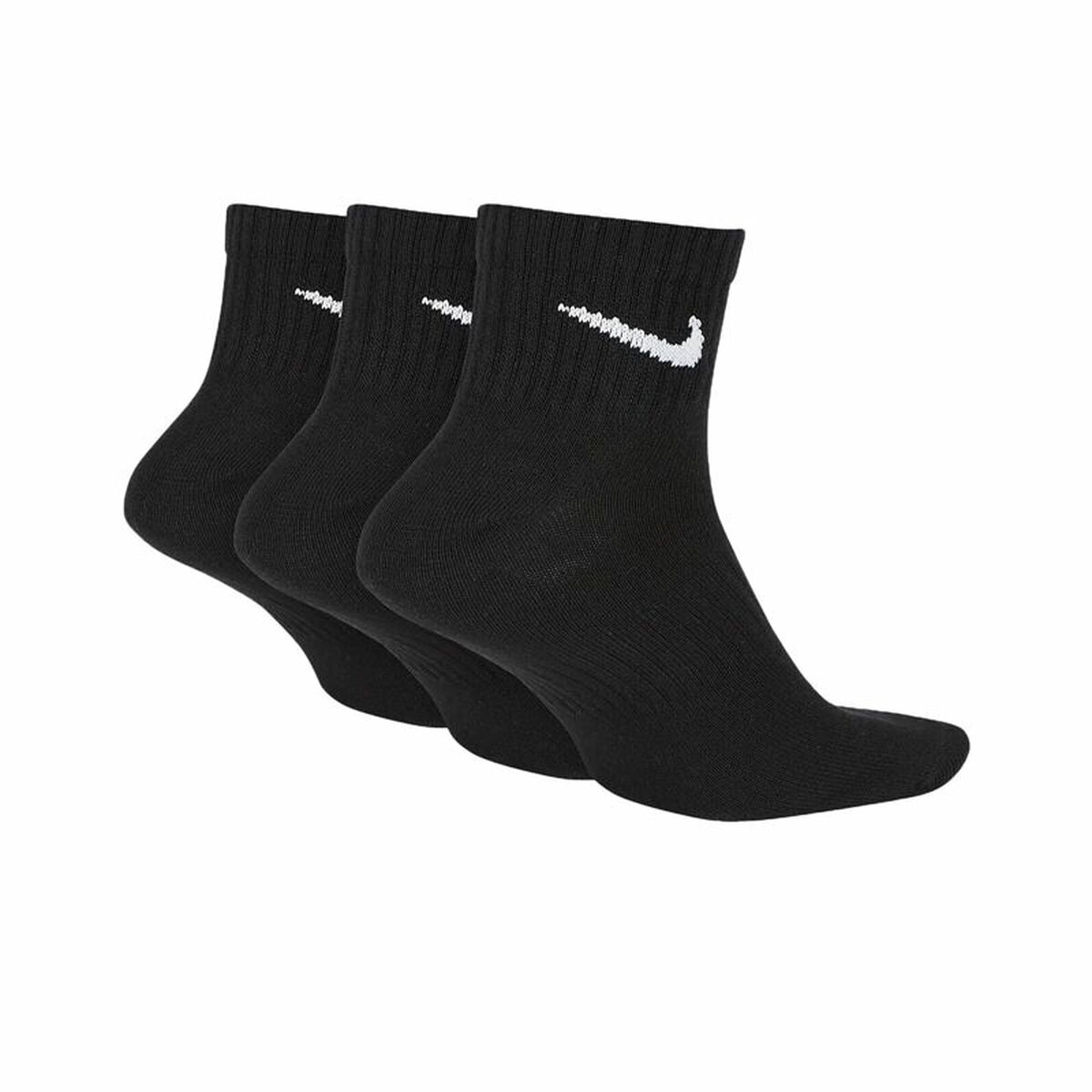 Calcetines Deportivos Nike U NK EVERYDAY LTWT ANKLE 3PR SX7677 010 Negro