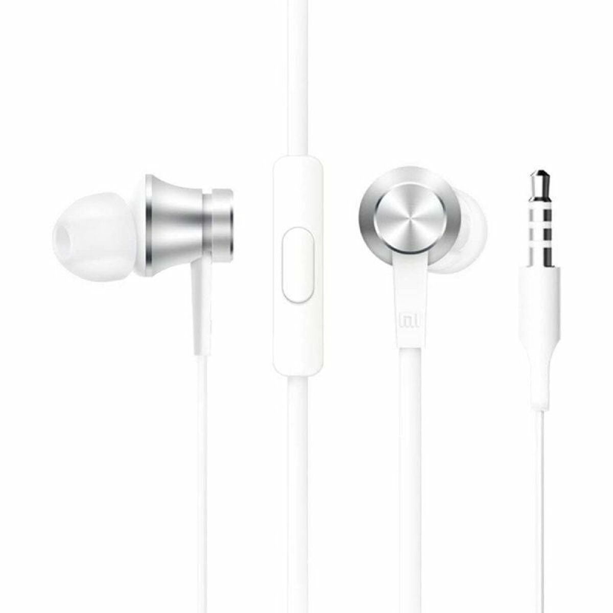 Auriculares Xiaomi Mi In-Ear Headphones Basic ZBW4355TY Plata (10 Unidades)