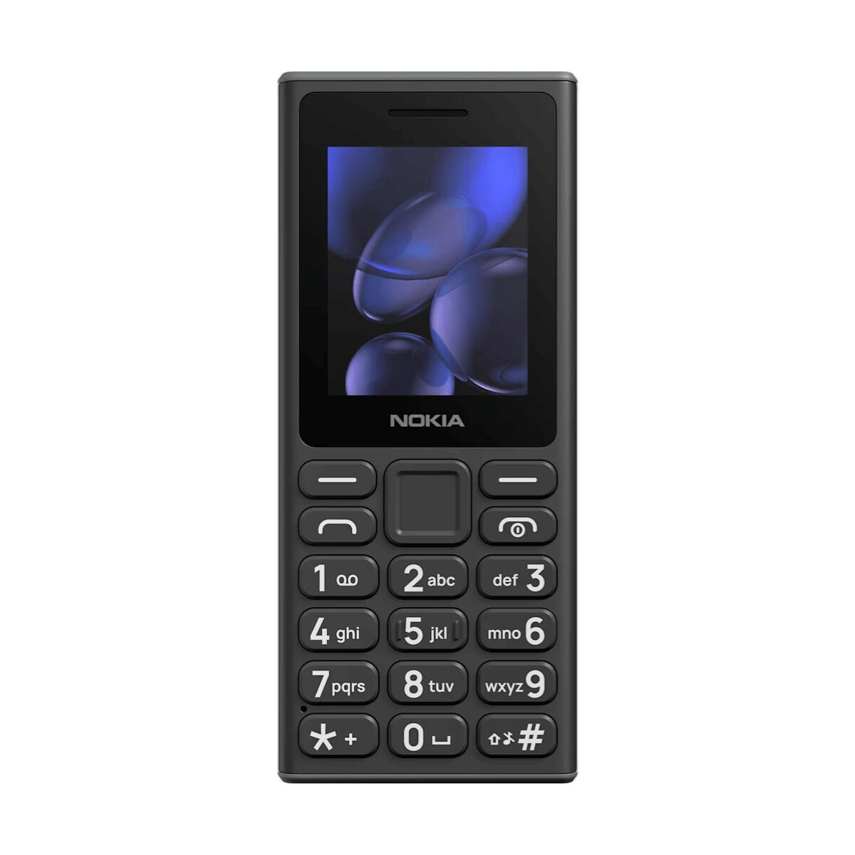 Teléfono Móvil para Mayores Nokia 105 (2024) Negro 4 MB Single Core™ 1,8"